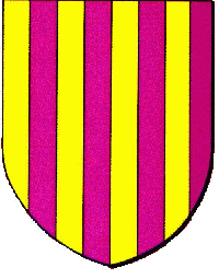 Palé de 8 pièces d'or et de pourpre